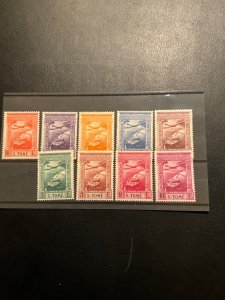 Stamps St Thomas and Prince Scott #C1-9 hinged