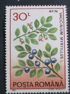 ​ROMANIA-1993-SC#3804-9 MEDICINAL PLANTS & FLOWERS -MNH  SET VERY FINE