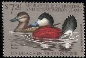 90221e - USA - STAMPS: SCOTT # RW48  1981  Migratory Bird Hunting Stamp MINT MNH