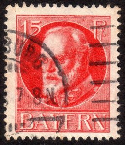 1920, Bavaria 10pfg, Used, Sc 101