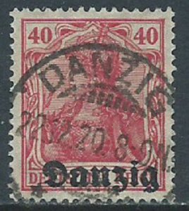 Danzig, Sc #6, 40pf Used