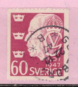 Sweden Scott#  388  single used