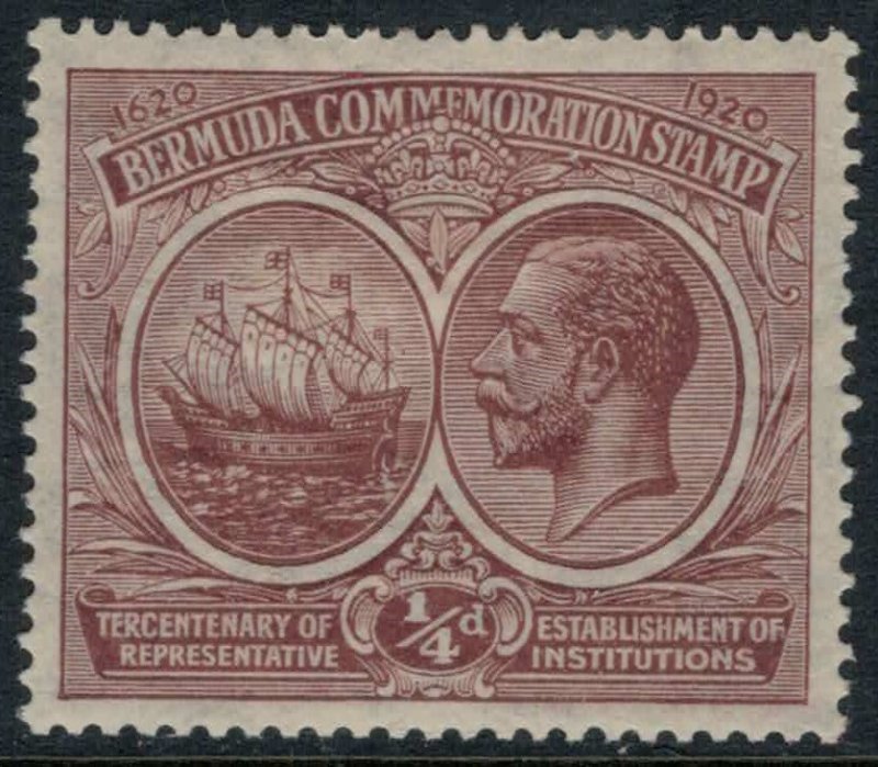 Bermuda #55*  CV $4.00