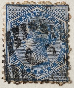 AlexStamps NEW ZEALAND #55 VF Used