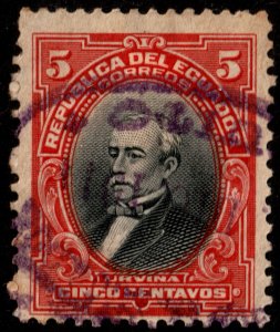 ✔️ ECUADOR 1911 - JOSE URVINA - SC. 206 (o) [031]