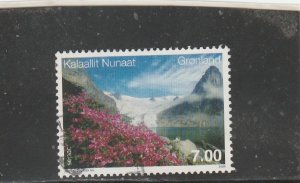 Greenland  Scott#  548  Used  (2009 Greenlandic Landscape)