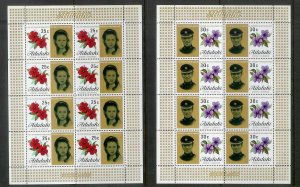 WORLDWIDE (190) Souvenir Sheets & Mini-Sheets ALL Mint Never Hinged