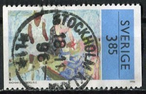 Sweden; 1996: Sc. # 2180: Used Single Stamp