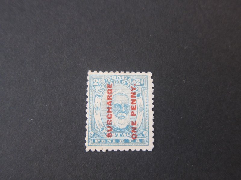 Tonga 1895 Sc 25 MH