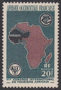 French West Africa 75 MH CV $1.60