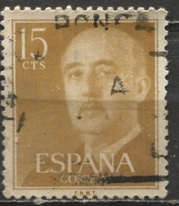 Spain; 1954; Sc. # 816; Used Single Stamp