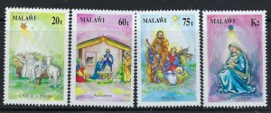 Malawi 594-97 MNH 1991 Christmas (an1183)