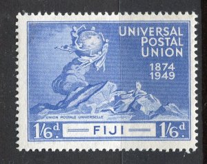 FIJI; 1949 early UPU Anniversary issue Mint hinged 1s. 6d. value