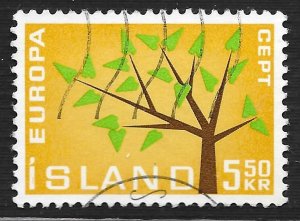 Iceland #348 5.50k Europa - Tree with 19 Leaves
