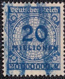 Germany 287 1923 Used