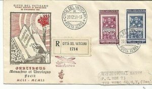 Vatican - Air Mail Graziano on cover FDC Venetia club Venezia