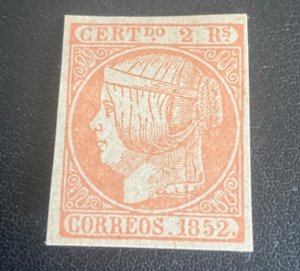 Spain Scott #14 hinged