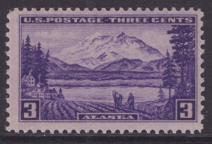 US 800 Territorial Alaska 3c single MNH 1937