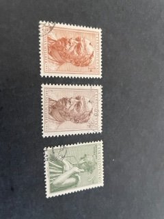 Czechoslovakia sc 526-528 u comp set