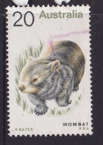 Australia -1974 Animals Wombat 20c  used 