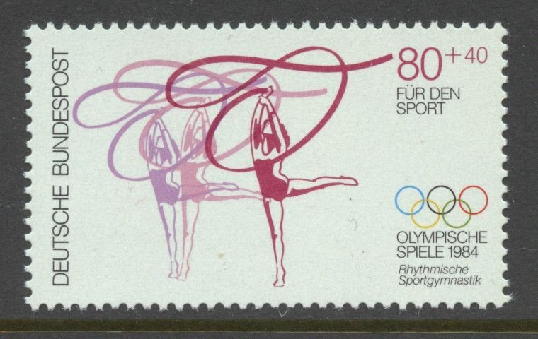 Germany Scott B621 MNHOG - 1984 Rhythmic Gymnastics - SCV $2.00