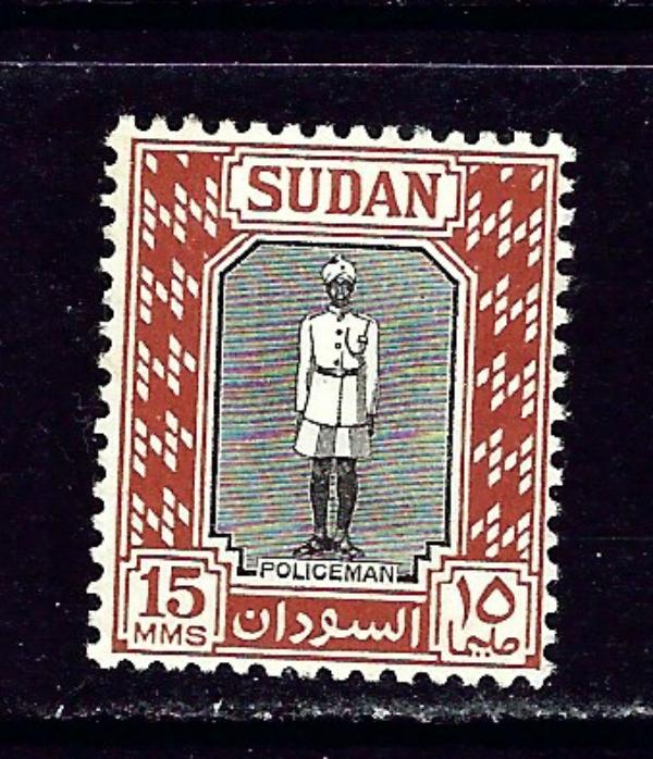 Sudan 104 MLH 1951 Policeman