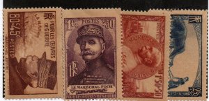 France B97-100 Set Mint Never Hinged