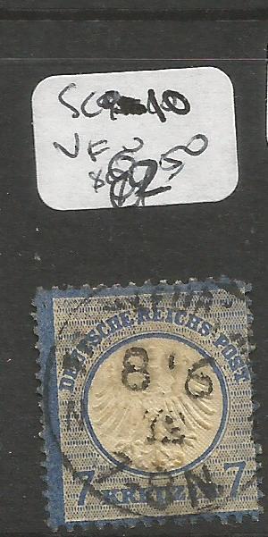 Germany SC 10 VFU (2cqe)