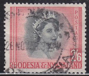 Rhodesia & Nyasaland 152 Queen Elizabeth II 1954