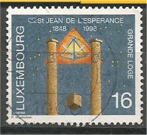 LUXEMBOURG, 1998, used 16fr Grand Lodge Scott 995