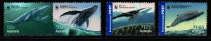 AUSTRALIA SG2659/62 2006 WHALES MNH