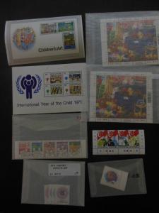 SINGAPORE : Group of singles, sets & Souvenir Sheets. All Very Fine, Mint NH.