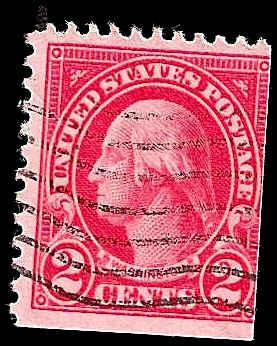 # 634 USED CARMINE GEORGE WASHINGTON