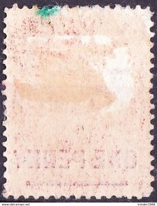 ST HELENA 1868 QV 1d on 6d Lake SG7 MH