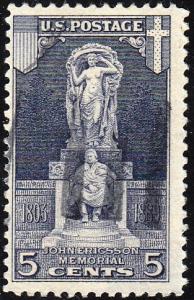 #628 Ericsson Memorial, 1926. used