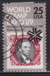 United States 2410 World Stamp Expo 1989