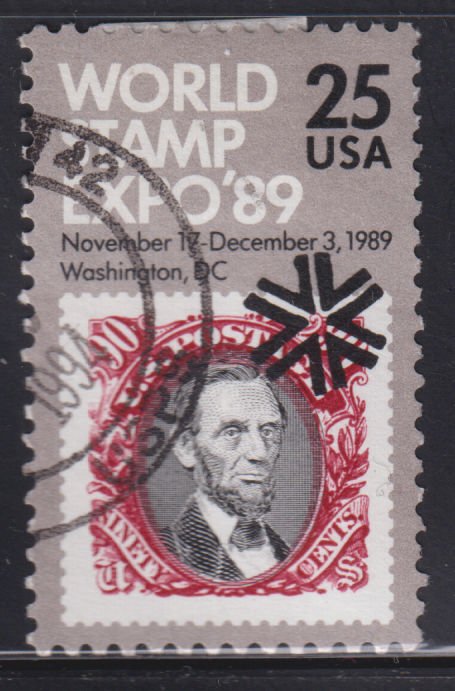 United States 2410 World Stamp Expo 1989