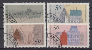 Germany 1975 Sc#1196-1199 Mi#860-863 used (BU1053)