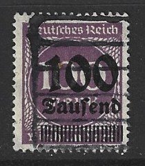 Germany Sc. # 253 Mi. 289 used L2