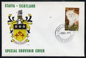 Staffa 1979 Cats - Tortoiseshell 64p perf on cover with f...