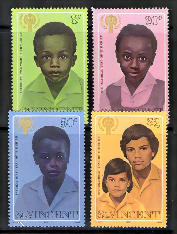 St.Vincent 1979 Sc#541/544 YEAR OF THE CHILD Set (4) MNH