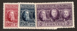 Monaco       100 - 102       MNH OG