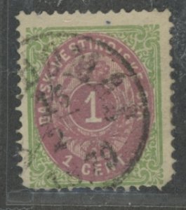 Danish West Indies (& U.S. Virgin Islands) #5 Used Single