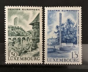 Luxembourg 1966 #445-6, MNH, CV $.85