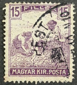 Hungary, 1916-1918, SC#114, Harvest (MAGYAR KIR POSTA) Used, F