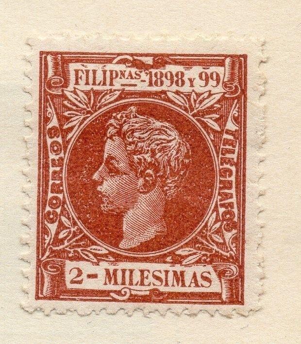 Philippine Islands 1898 Early Issue Fine Mint Hinged 2m. 123784