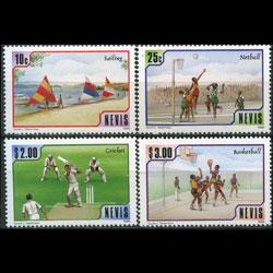 NEVIS 1986 - Scott# 525-8 Sports Set of 4 NH