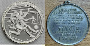 MEDALLA PLATA 1982 MUNDIAL FUTBOL