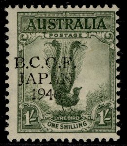 AUSTRALIA - BCOF Japan GVI SG J5, 1s grey-green, LH MINT. Cat £20.