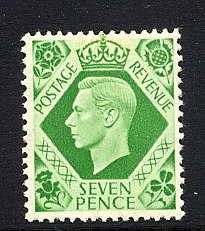 Great Britain #244 mint, King George VI